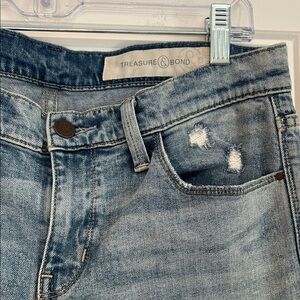 Treasure & Bond Faded Denim Jeans